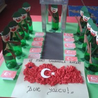 kağit işleri,sınıf süsü ,gelişim raporu ,atatürk haftası (1060)