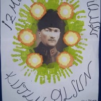 sanat etkinliği ,boyama çalişması artık materyal (26)