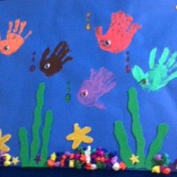 sanat etkinliği ,boyama çalişması artık materyal (498)