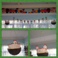 sanat etkinliği ,boyama çalişması artık materyal (515)