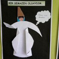 sanat etkınliği ,okuma yazmaçalişması 23 nisan çalişması ,kutlu doğum artık materyal çalişması  (1520)