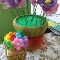 sanat etkınliği ,okuma yazmaçalişması 23 nisan çalişması ,kutlu doğum artık materyal çalişması  (1915)