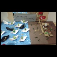 sanat etkınliği ,okuma yazmaçalişması 23 nisan çalişması ,kutlu doğum artık materyal çalişması  (1922)