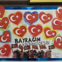 sanat etkınliği ,okuma yazmaçalişması 23 nisan çalişması ,kutlu doğum artık materyal çalişması  (1960)