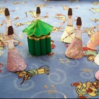 sanat etkınliği ,okuma yazmaçalişması 23 nisan çalişması ,kutlu doğum artık materyal çalişması  (1970)