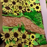 sanat etkınliği ,okuma yazmaçalişması 23 nisan çalişması ,kutlu doğum artık materyal çalişması  (1989)