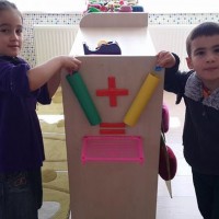 sanat etkınliği ,okuma yazmaçalişması 23 nisan çalişması ,kutlu doğum artık materyal çalişması  (2035)