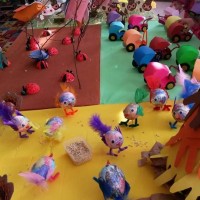 sanat etkınliği ,okuma yazmaçalişması 23 nisan çalişması ,kutlu doğum artık materyal çalişması  (2086)