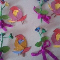 sanat etkınliği ,okuma yazmaçalişması 23 nisan çalişması ,kutlu doğum artık materyal çalişması  (2092)