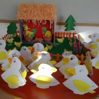 sanat etkınliği ,okuma yazmaçalişması 23 nisan çalişması ,kutlu doğum artık materyal çalişması  (2160)