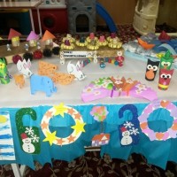 sanat etkınliği ,okuma yazmaçalişması 23 nisan çalişması ,kutlu doğum artık materyal çalişması  (2231)