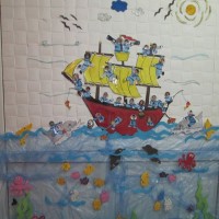 sanat etkınliği ,okuma yazmaçalişması 23 nisan çalişması ,kutlu doğum artık materyal çalişması  (2335)