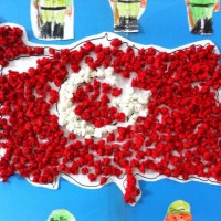 sanat etkınliği ,okuma yazmaçalişması 23 nisan çalişması ,kutlu doğum artık materyal çalişması  (618)