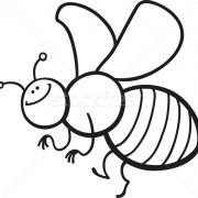 1230790_stock-photo-cartoon-bee-coloring-page - Kopya