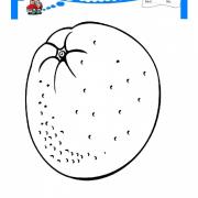 çocuklar-için-Meyveler-Portakal-boyama-sayfası-1