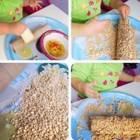 okul öncesınde kağit işler, duvar süsü ,davetiye kartları ,suluboya  çalişması (4514)