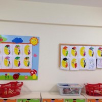 okul öncesınde kağit işler, duvar süsü ,davetiye kartları ,suluboya  çalişması (4580)