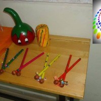 okul öncesınde kağit işler, duvar süsü ,davetiye kartları ,suluboya  çalişması (4644)