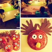 okul öncesınde kağit işler, duvar süsü ,davetiye kartları ,suluboya  çalişması (4719)