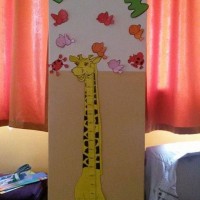 okul öncesınde kağit işler, duvar süsü ,davetiye kartları ,suluboya  çalişması (4729)