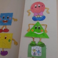 okul öncesınde kağit işler, duvar süsü ,davetiye kartları ,suluboya  çalişması (4735)