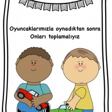 Oyun Ve Temizlik: Oyuncakları Toplama Eğitimi - 2 Çocuk ve Araçlar