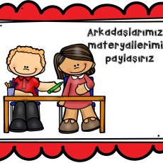 Çocuklar ve Materyal Paylaşımı Eğitimi (1) | Eğitsel Materyal