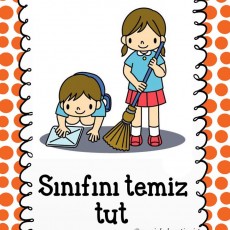 Sınıfı Temiz Tut: Temizlik ve Düzen Eğitimi