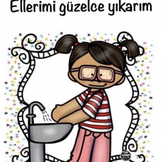Tuvaletten Çıktıktan Sonra Ellerimi Güzellikle Yıkarım - El Yıkama Eğitimi