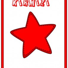 Kırmızı Yıldız Eğitimi: Renkler ve Şekiller