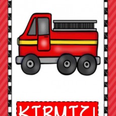 Kırmızı İtfaiye Aracı