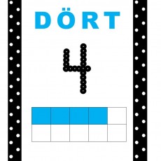 Dört Sayısı Eğitimi - 4 (DÖRT)