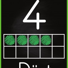 Dört Sayısı ve Görseli - 4 (Dört)