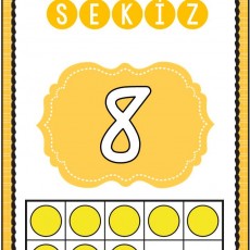 Sayı ve Harflerle 8 Öğretimi - SEKİZ