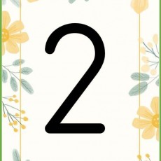 Çiçekler ve Sayılar: 2 (İki)