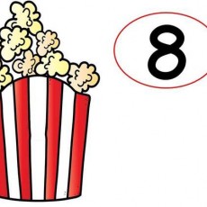 Sonsuz Popcorn: Sonsuz (8) ve Patlayan Mısır Temalı Eğitici Görsel
