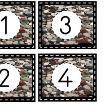 Eğitim Materyali: Sayılar ve Grafikler - 1 (Bir), 2 (İki), 3 (Üç), 4 (Dört)
