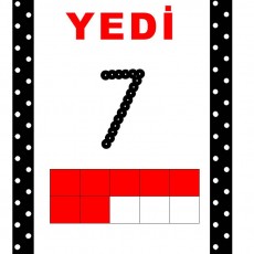 YEDİ 7 - Sayılar ve Renkler Öğretimi