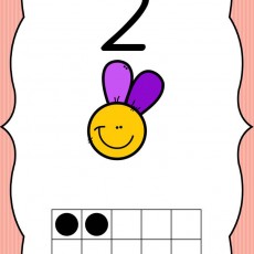 2 Sayısı ve Gülümseyen Arı İllüstrasyonu ile Temel Matematik Öğrenimi