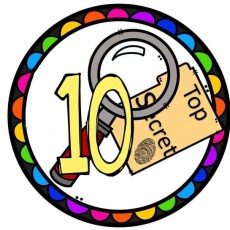 10 (ON) Top Secret: Gizli Bilgiler Konulu Eğitim Materyali