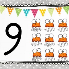 10 Sevimli Ahtapot ile Sayı 6 Eğitimi