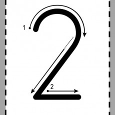 Rakam Yazımı Eğitimi: 2 (İki)