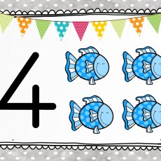 Dört (4) Mavi Balık ile Matematik Eğitimi
