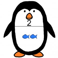 Eğlenceli Matematik: 2 (İki) ve İki Mavi Balıklı Penguen