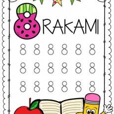 8 RAKAMI - Eğitici Materyal (Sayılar ve Sayma)
