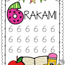 Eğitici Material: 6 Rakamı - Sayı Öğrenme Aktivitesi