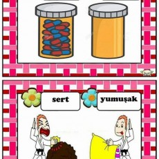 Dolu-Boş ve Sert-Yumuşak Kavramları Eğitim Materyali