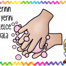 Ellerin Temizliği: Sabunlu Ellerin Ovalanması Eğitimi
