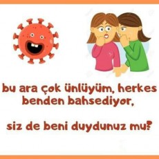 Ünlü Virüs ve İki Kadın Konuşması: Pandemi Farkındalığı