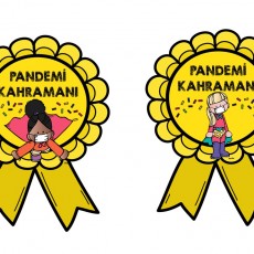 Pandemi Kahramanı Sertifikası - Çocuklar için Ödüllendirme